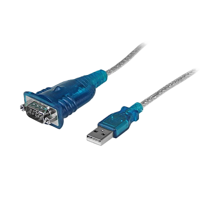 Cable Adaptador De 43cm Usb-a A Serie Rs232 De 1 Puerto Serial Db9 - Macho A Macho - Conversor Compatible Con Windows 8 - Startech.com Mod. Icusb232v2
