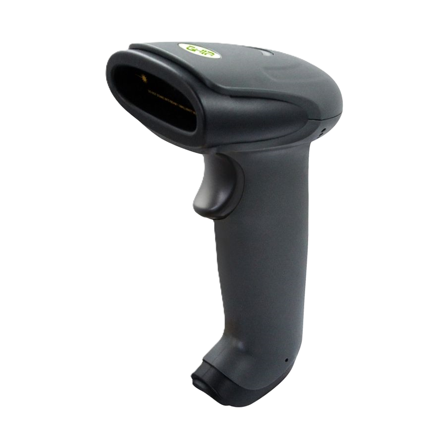Lector De Codigos De Barra Ghia Gsl1 / 1d / Laser / Usb / Negro