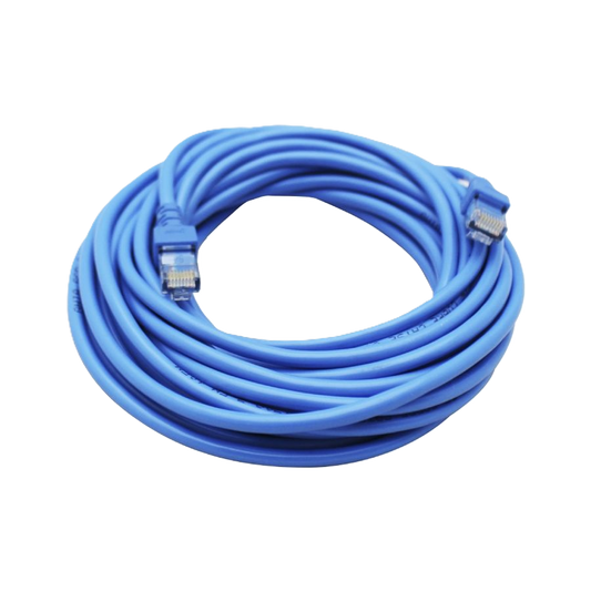 Cable De Red Utp Cat5e Ghia 100cobre Azul Rj45 7.5m 22.5 Pies Patch Cord