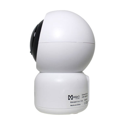 Camara Mirati Ip Inalambrica 2mp/ Wifi / Ptz Pan-tilt /1080p Full Hd / Lente 3.6mm / P2p / Audio 2 Vias / Vision Nocturna / Almacenamiento Micro Sd / Smart Home