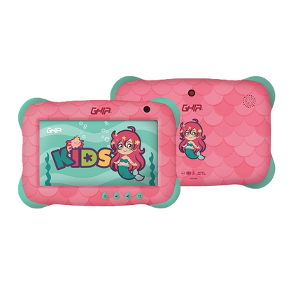 Tablet Ghia Kids 7 Pulg/a133 Quadcore/2gb Ram/32gb/2cam/wifi/bluetooth/2500mah/android 13 Go /sirena