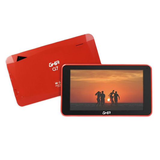 Tablet Ghia A7 Wifi/a133 Quadcore/ 7 Pulg Tn /2gb Ram/32gb /2cam/wifi/bluetooth/2100mah/android 11 /roja