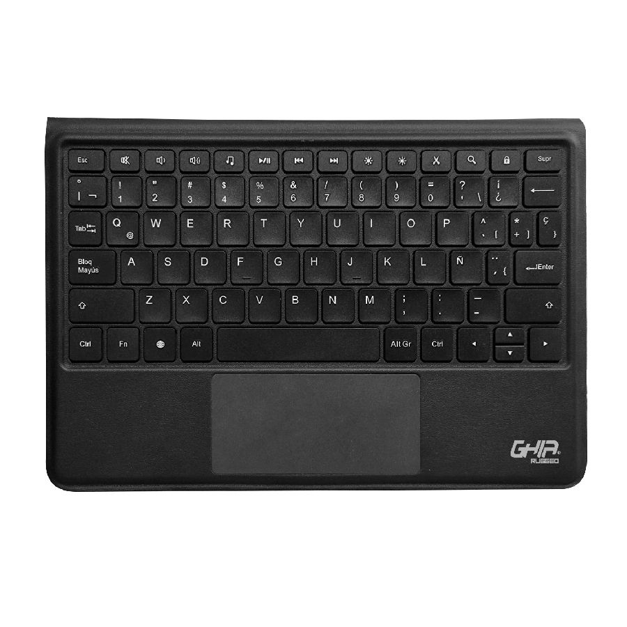 Tablet Ghia Rugged Octacore/ 10.1 Pulg Ips /4gb Ram/256gb /2cam 5mp 8mp/wifi Dual Band/bluetooth/10,000mah/android 13 / Teclado Bt Con Folder Y Funda/ Correa De Mano/ Pluma Stylus Y Cable Otg Usb C A