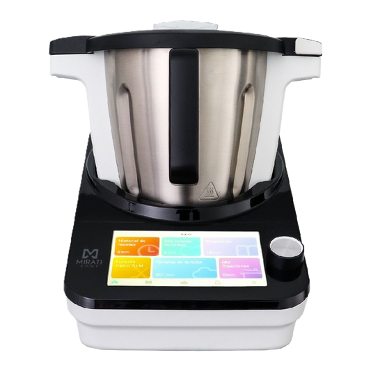 Robot De Cocina Smart Mirati Home, Wifi, App Movil, Pantalla Touch 7 Pulgadas, Ms De 900 Recetas En Nube, Construccion De Acero Inoxidable, Capacidad De 4.8l, Mas De 16 Funciones Para Cocinar