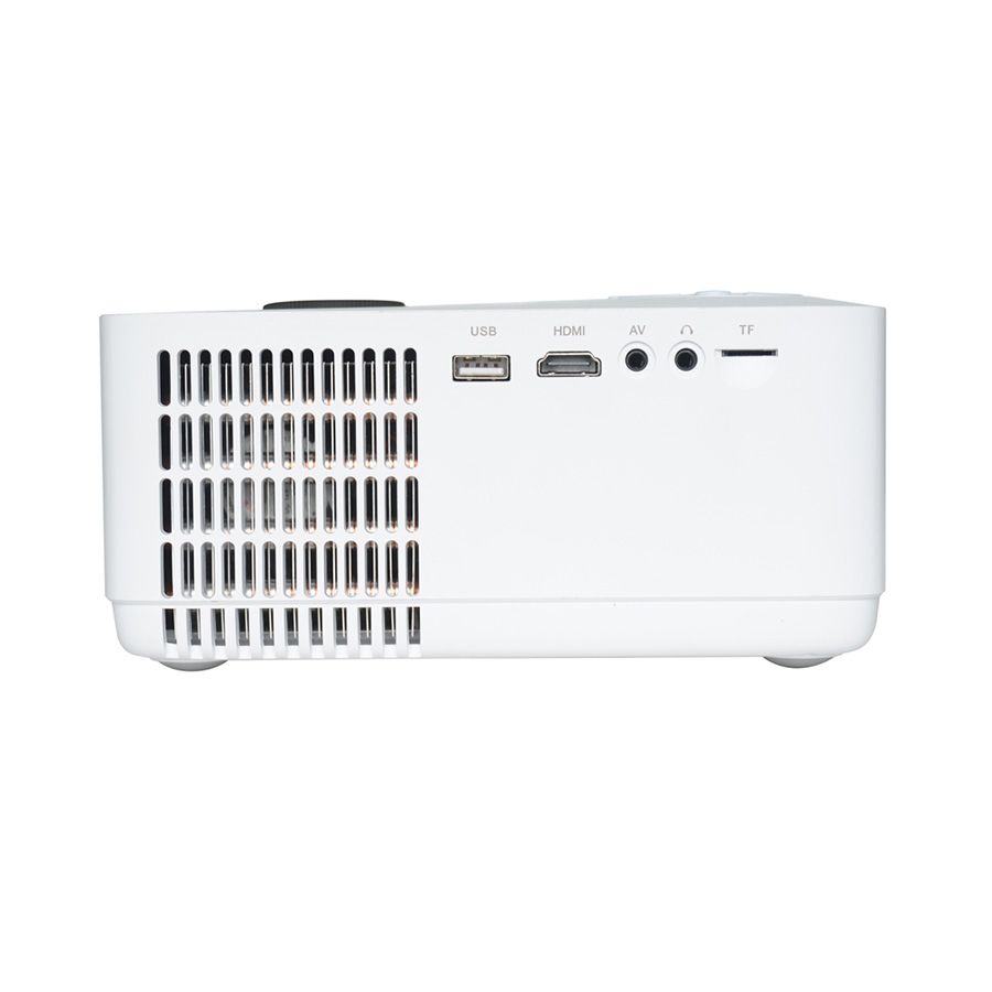 Video Proyector Ghia 350 Ansilm, 5000 Lmenes De Luz, Wifi, Hdmi, Usb, Av, 3.5 Mm, Tf Card, Screencast Sin Dongle Hasta 200