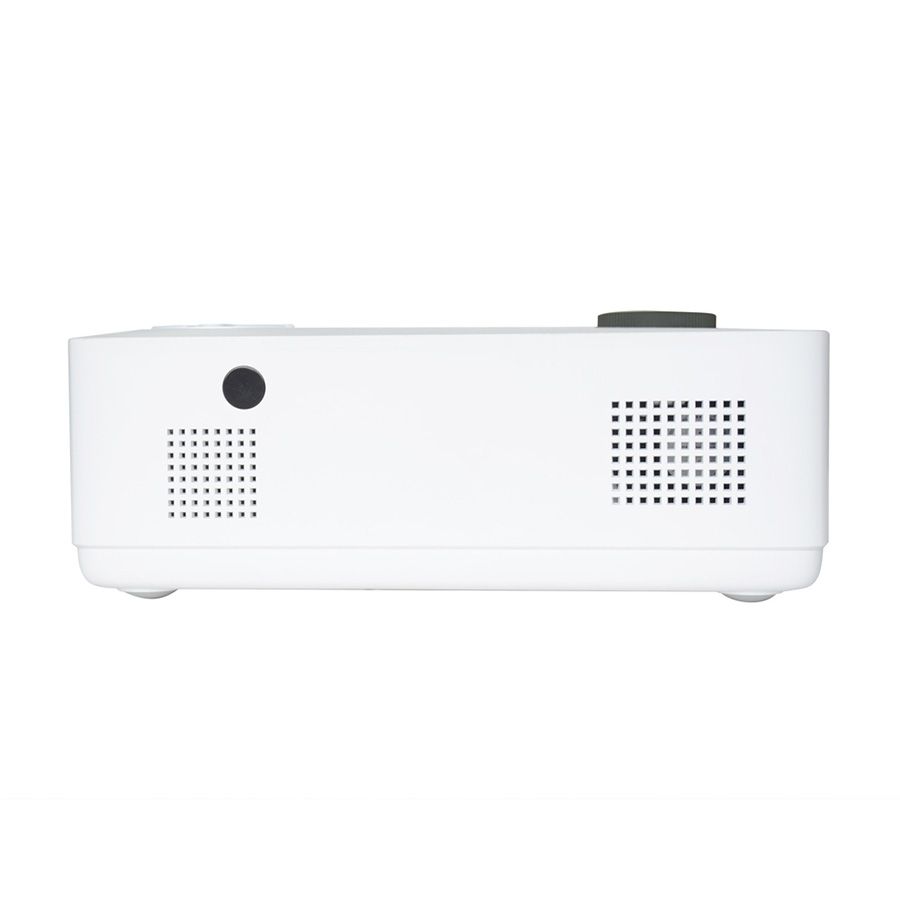 Video Proyector Ghia 350 Ansilm, 5000 Lmenes De Luz, Wifi, Hdmi, Usb, Av, 3.5 Mm, Tf Card, Screencast Sin Dongle Hasta 200