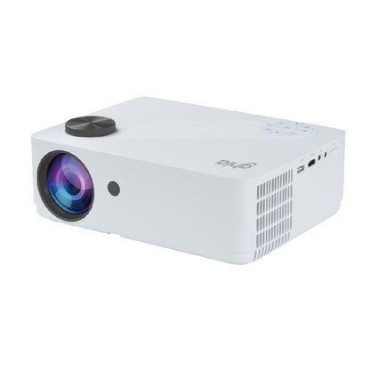 Video Proyector Ghia 350 Ansilm, 5000 Lmenes De Luz, Wifi, Hdmi, Usb, Av, 3.5 Mm, Tf Card, Screencast Sin Dongle Hasta 200