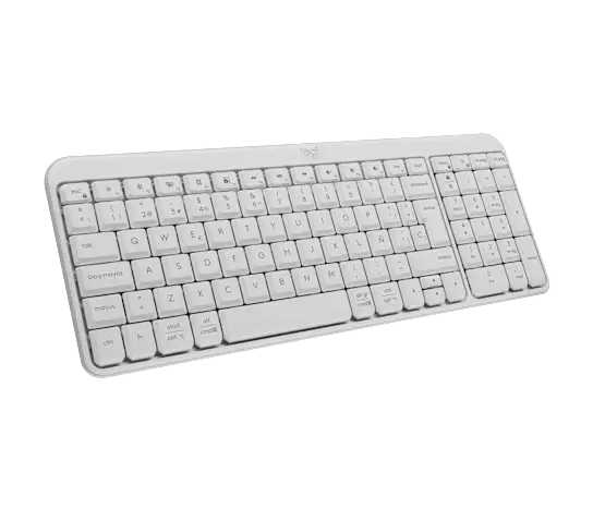 Teclado Logitech K250 Compacto Bluetooth (espaÑol) Blanco