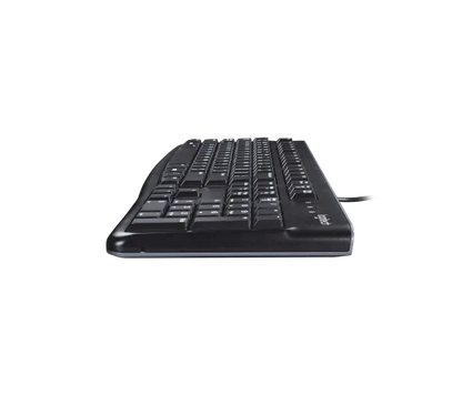 Teclado Logitech K120 Negro Alambrico Usb Pc / Windows Resistente A Derrames