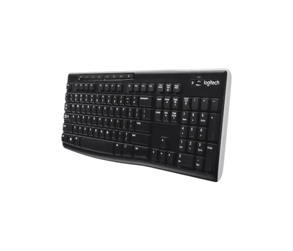 Teclado Logitech K270 Negro Multimedia Mini Receptor Usb Pc