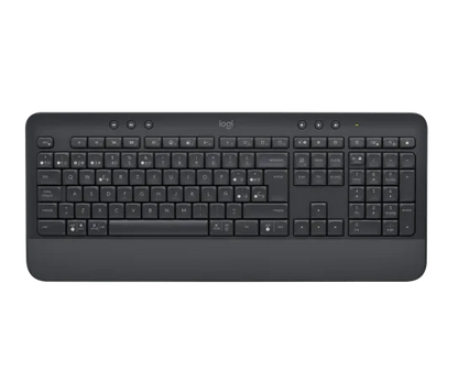 Teclado Logitech Signature K650 Grafito Inalambrico Usb Logi Bolt Bluetooth Multidispositivos