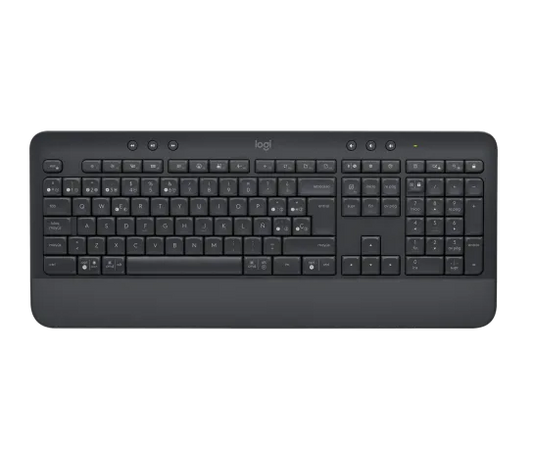 Teclado Logitech Signature K650 Grafito Inalambrico Usb Logi Bolt Bluetooth Multidispositivos