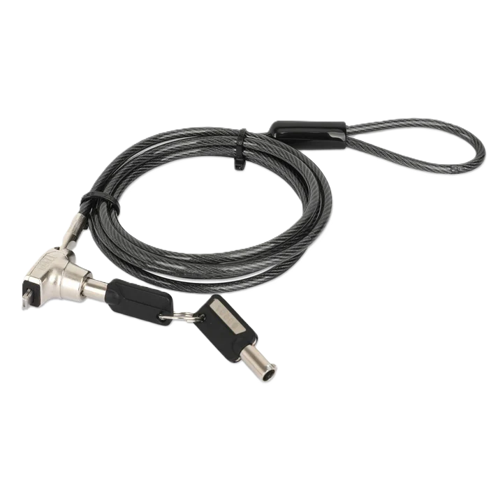 Candado Laptop,manhattan,440509, Nano Llave 1.5m Gris