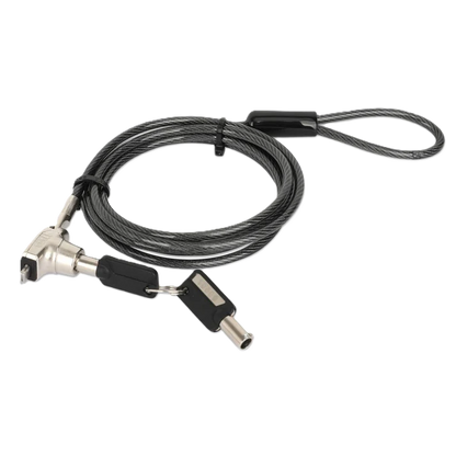 Candado Laptop,manhattan,440509, Nano Llave 1.5m Gris