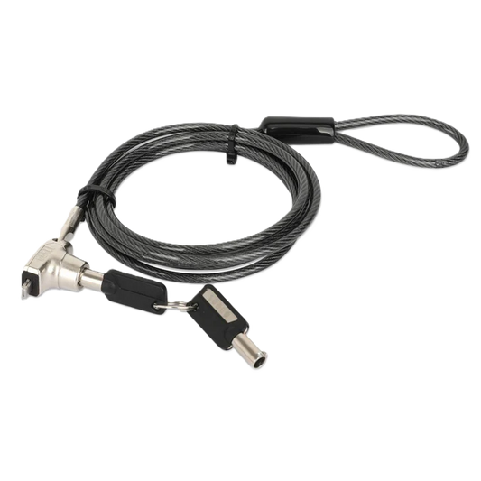 Candado Laptop,manhattan,440509, Nano Llave 1.5m Gris