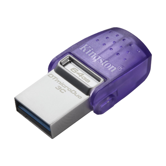 Memoria Flash Usb Kingston Data Traveler Microduo 64gb 3c Type A-c Dtduo3cg3/64gb
