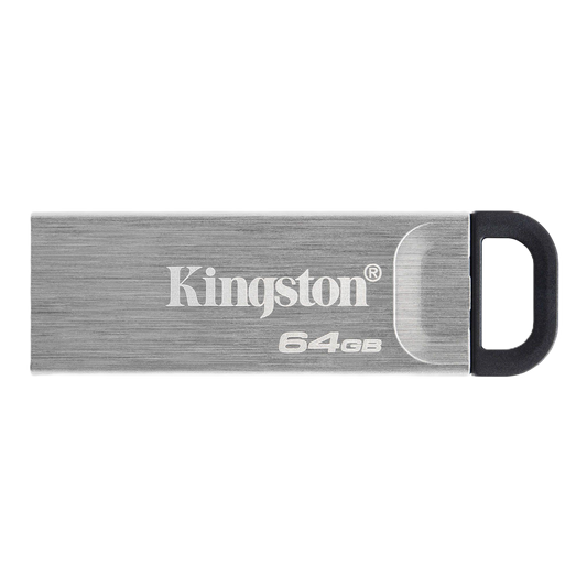 Memoria Flash Usb Kingston Data Traveler Kyson 64gb Gen 1 3.2 Tipo A Metal (dtkn/64gb)