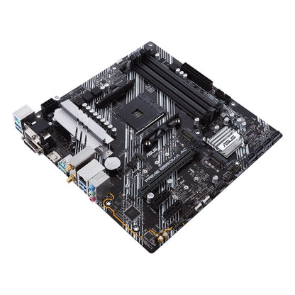 Mb Asus B550 Amd S-am4 5a Gen/4x Ddr4 2666/hdmi/dvi/d-sub/m.2/6x Usb 3.2/wifi/bluetooth/micro Atx/gama Media/rgb