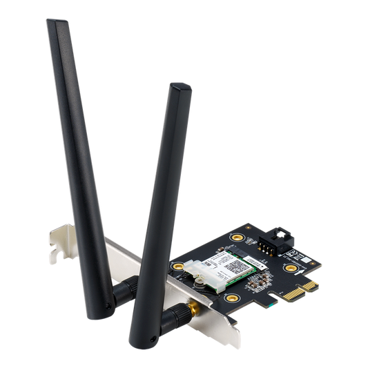 Tarjeta De Red Asus Ax3000/inalambrica/dual Band/pci-e/wifi 6/bluetooth 5.0/2x Antenas