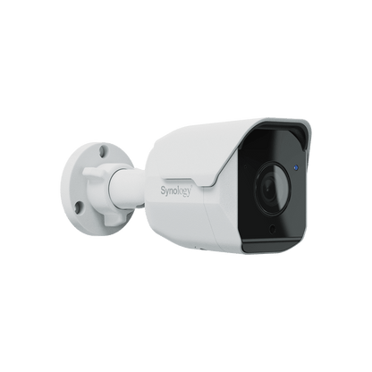 Cámara De Vigilancia Bc500 | 5 Megapíxeles (2880x1620) | Lente 2.8 Mm (110° H) | Visión Nocturna 30 Mts | Ip67 | Ia Para Detección De Personas Y Vehículos | Compatible Con Surveillance Station | Almacenamiento En Mic