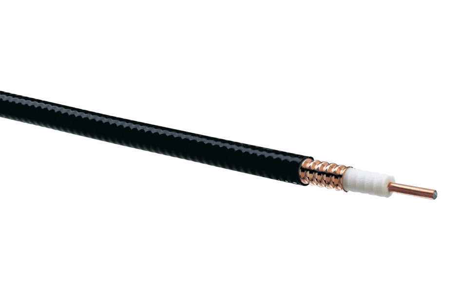 Cable Coaxial Heliax de ½ Cobre Corrugado Con Forro Retardante al Fuego