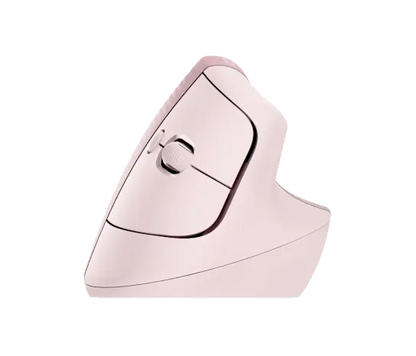 Mouse Logitech Lift Vertical Ergo Optico Inalambrico Bt Logi Bolt Easy-switch Rosa