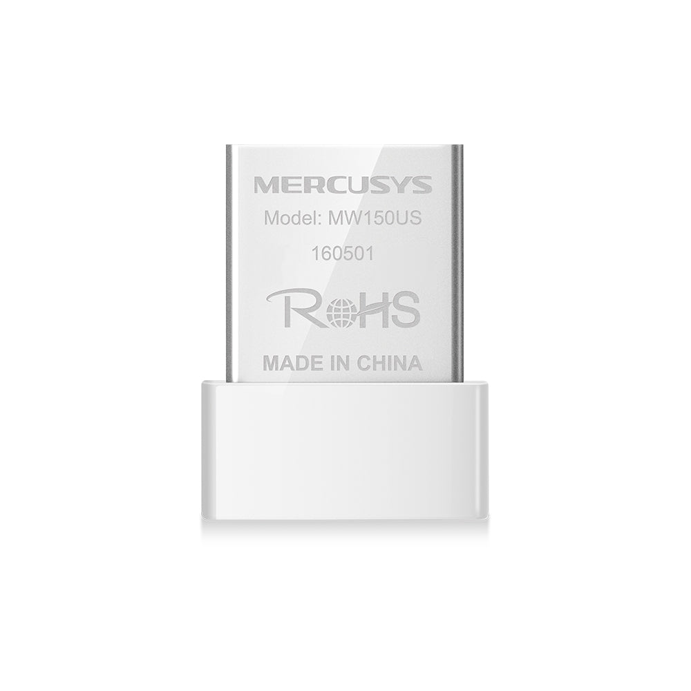 Tarjeta De Red Usb Mercusys Mw150us Inalambrica 150 Mbps Tamano Nano