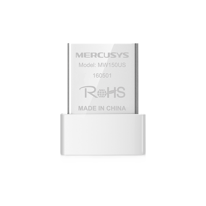Tarjeta De Red Usb Mercusys Mw150us Inalambrica 150 Mbps Tamano Nano