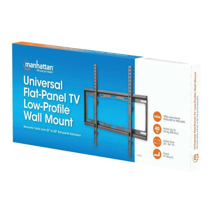 Soporte Tv ,manhattan,460934,p/pared 40kg, 32 A 55 Fijo
