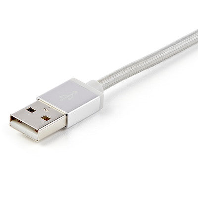 Cable Trenzado De 1m Usb A Lightning Usb-c Y Micro Usb - Cable Cargador Para Telfono Celular Iphone Ipad Tablet - Startech.com Mod. Ltcub1mgr