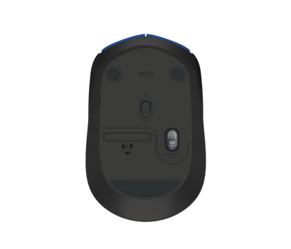 Mouse Logitech M170 Blue-k Optico Inalambrico Mini Receptor Usb Pc/mac/chrome.