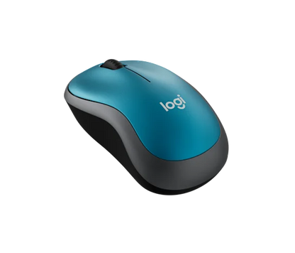 Mouse Logitech M185 Blue Optico Inalambrico Mini Receptor Usb Pc/mac/chrome
