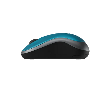 Mouse Logitech M185 Blue Optico Inalambrico Mini Receptor Usb Pc/mac/chrome