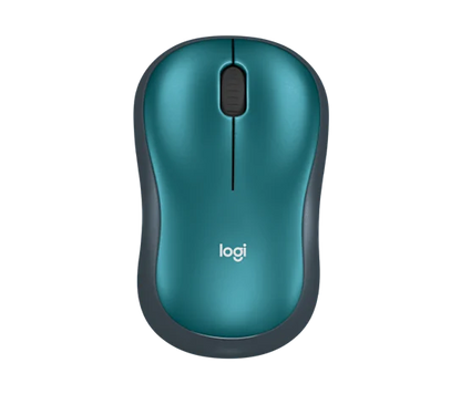 Mouse Logitech M185 Blue Optico Inalambrico Mini Receptor Usb Pc/mac/chrome