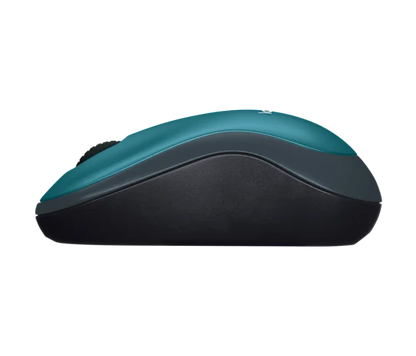 Mouse Logitech M185 Blue Optico Inalambrico Mini Receptor Usb Pc/mac/chrome