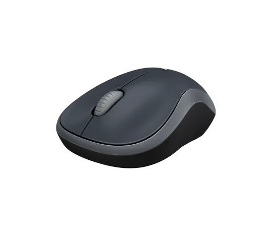 Mouse Logitech M185 Dark Grey Optico Inalambrico Mini Receptor Usb Pc/mac/chrome