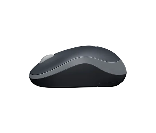 Mouse Logitech M185 Dark Grey Optico Inalambrico Mini Receptor Usb Pc/mac/chrome