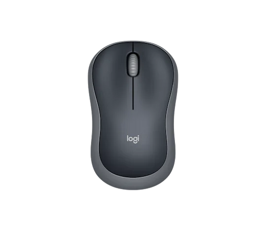 Mouse Logitech M185 Dark Grey Optico Inalambrico Mini Receptor Usb Pc/mac/chrome