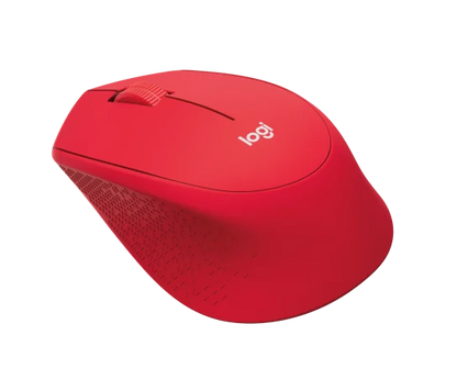 Mouse Logitech M280 Rojo Optico Inalambrico (mini Receptor Usb) Pc/mac/chrome/linux