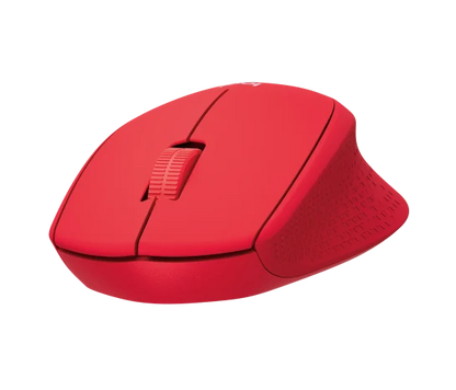 Mouse Logitech M280 Rojo Optico Inalambrico (mini Receptor Usb) Pc/mac/chrome/linux