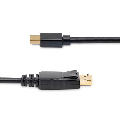 Cable De 3m Adaptador De Mini Displayport 4k 1.2 Macho A Displayport Macho- Negro - Startech.com Mod. Mdp2dpmm10