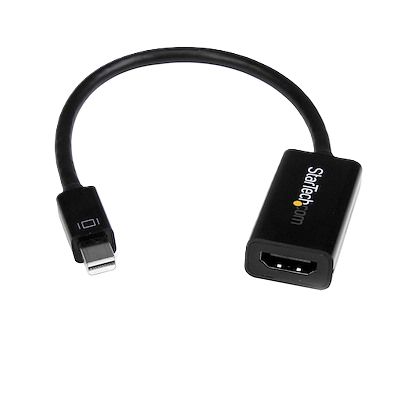 Adaptador De Video Mini Displayport A Hdmi Con Audio Adaptador Activo Mdp 1.2 Para Laptop O Ultrabook 4k 30hz Negro - Startech.com Mod. Mdp2hd4ks