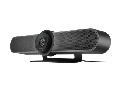 Camara De Videoconferencia Logitech Meetup All In One 4k Uhd 30 Fps Zoom 5x Hd Campo De Vision 120° Ideal Para Salas PequeÑas.