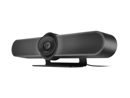 Camara De Videoconferencia Logitech Meetup All In One 4k Uhd 30 Fps Zoom 5x Hd Campo De Vision 120° Ideal Para Salas PequeÑas.