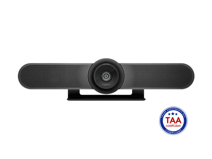 Camara De Videoconferencia Logitech Meetup All In One 4k Uhd 30 Fps Zoom 5x Hd Campo De Vision 120° Ideal Para Salas PequeÑas.