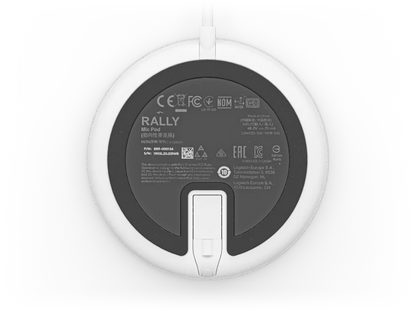 Microfono Rally Logitech Mic Pod Para Sistemas Rally De Videoconferencia Blanco