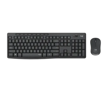 Teclado/mouse Logitech Mk295 Silent Wireless Inalambrico Negro