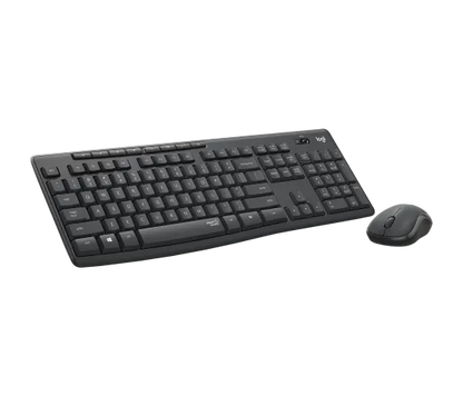 Teclado/mouse Logitech Mk295 Silent Wireless Inalambrico Negro