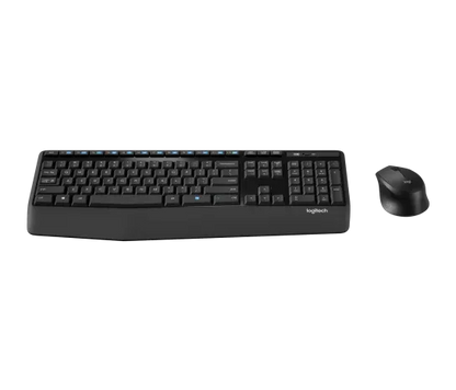 Teclado/mouse Logitech Mk345 Negro Inalambrico Usb Pc/windows/chrome