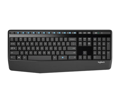 Teclado/mouse Logitech Mk345 Negro Inalambrico Usb Pc/windows/chrome